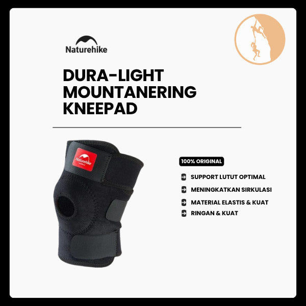 Pelindung Lutut - Naturehike Dura-light Mountanering Kneepad / NH15A001-M