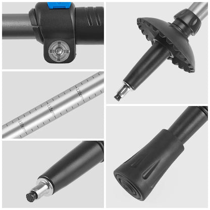 Tongkat Gunung/Hiking - Naturehike Qing Xue Base Three-Section 6061 Aluminum Alloy Trekking Pole / NH17D001-Z