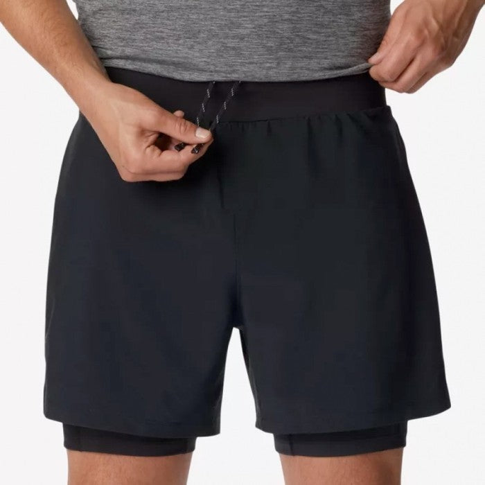 Columbia Men's Endless Trail 2In1 Short - Celana Pendek Lari /Trail Running Pria/Technical Outdoor