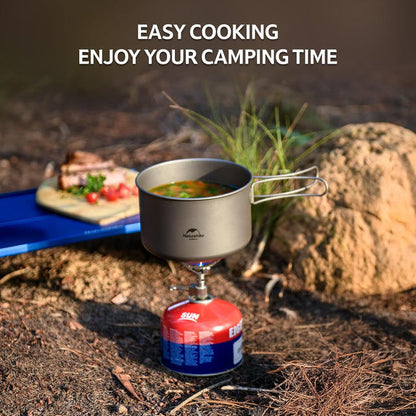 Alat Masak Camping Outdoor/Cooking Pot - Naturehike TDG02 outdoor Ti Pot Ti Color/1300ML