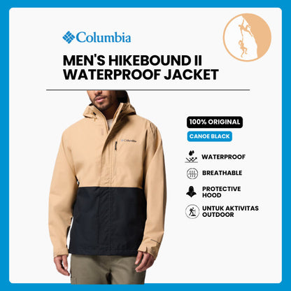 Jaket Gunung/Outdoor - Columbia Men's Hikebound II Waterproof Rain Jacket