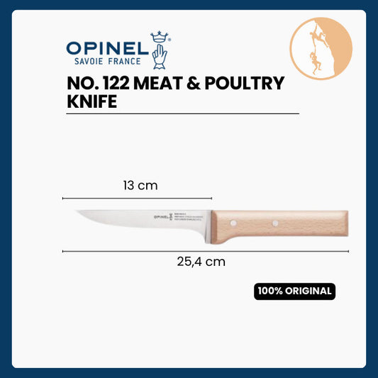Opinel No. 122 Meat & Poultry Knife - Pisau Daging