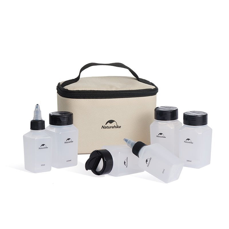 Set Botol Bumbu Praktis - Naturehike Shiwei Portable Seasoning Bottle Set / 6 in 1