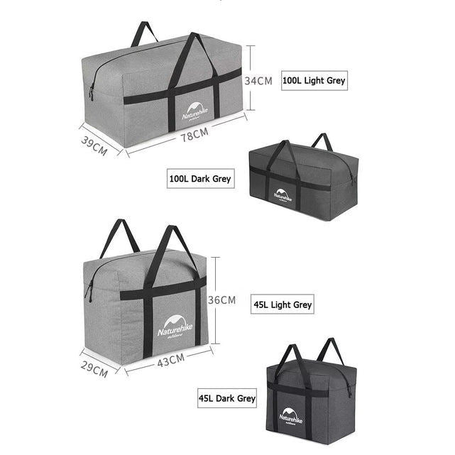 Tas Duffel Traveling - Naturehike Outdoor Folding Storage Bag / NH17S021