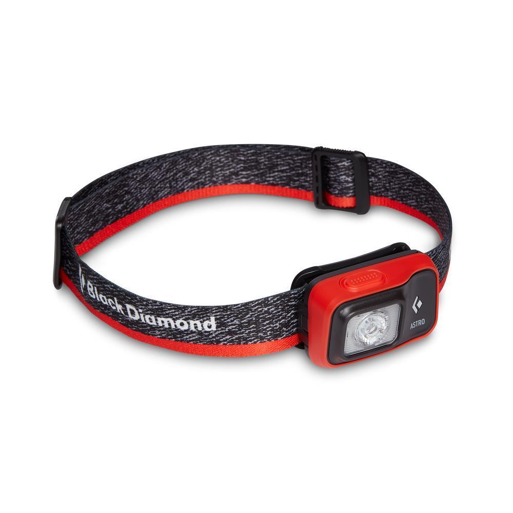 Black Diamond Astro 300 Headlamp Original - Senter Kepala Hiking/Trail Running/Camping