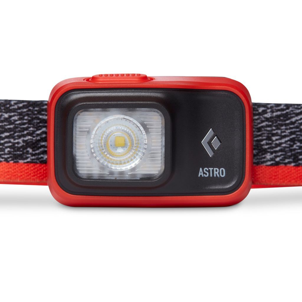 Black Diamond Astro 300 Headlamp Original - Senter Kepala Hiking/Trail Running/Camping