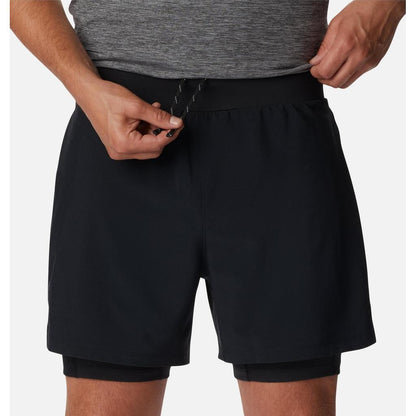 Celana Lari Pendek Pria/Trail Running - Columbia Men's Endless Trail 2-In-1 Short