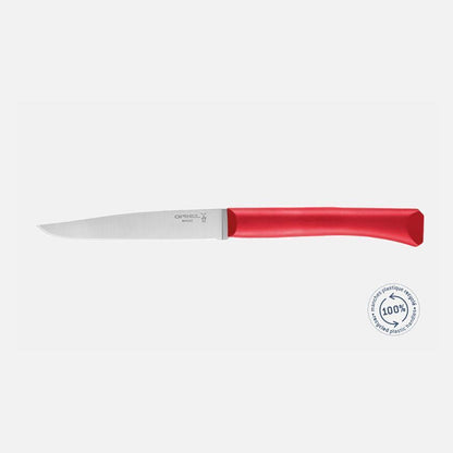 Opinel Set of 4 Table Knives Bon Appetite (Red)