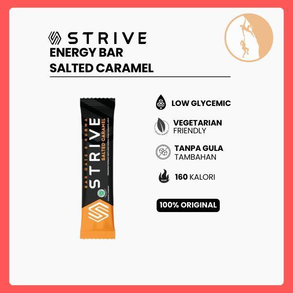 Strive Energy Bar Salted Caramel - Camilan Instant Berenergi