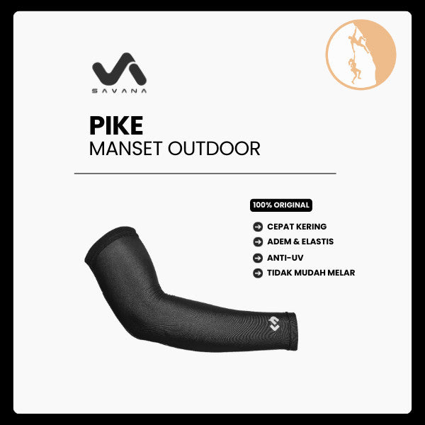 Manset Outdoor / Arm Sleeves - Savana Pike (Black)
