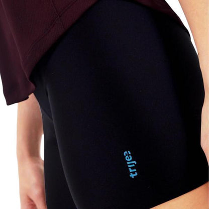 Trijee Women High Rise Short ES Mini Legging Slim - Black