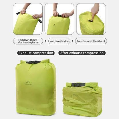 Tas Penyimpanan Drybag /Waterproof Travel Bag - Naturehike Roll-top Waterproof Storage Bag