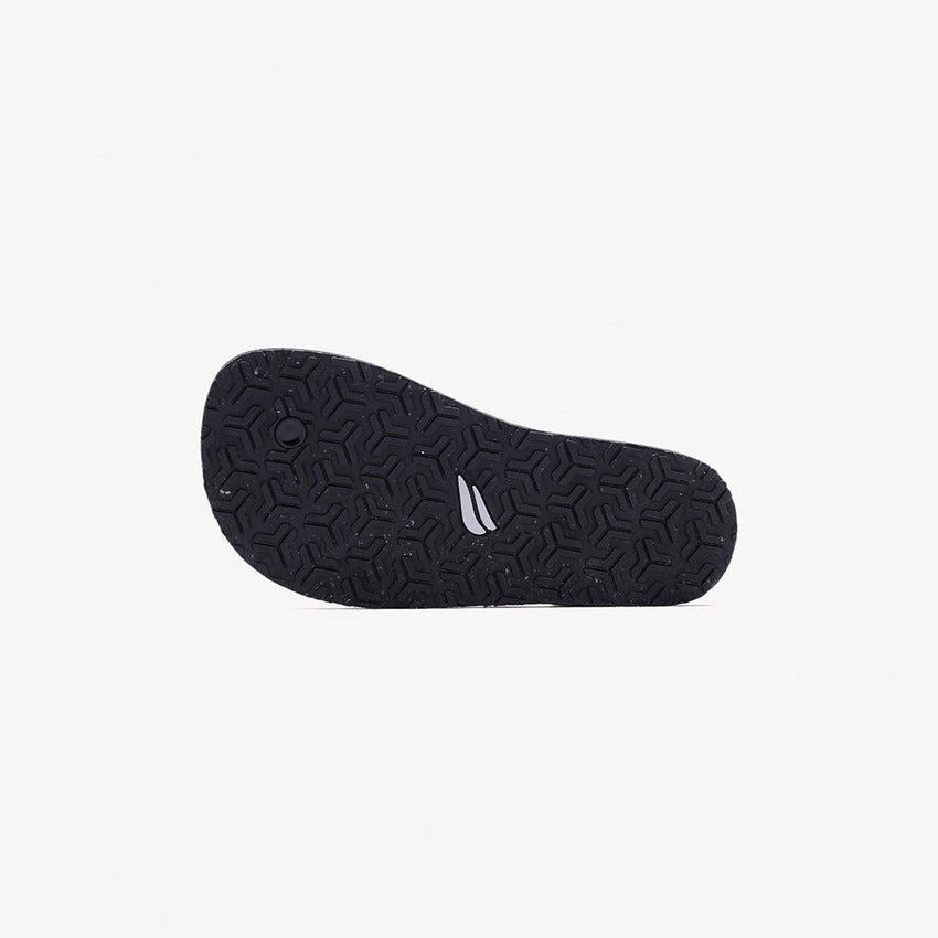 Pyopp Fledge Jelajah Road Barefoot Flip Flops - Tincel Brown On Black