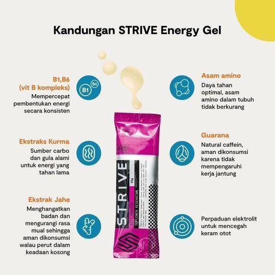 Strive Energy Gel Markisa - Camilan Instant Berenergi
