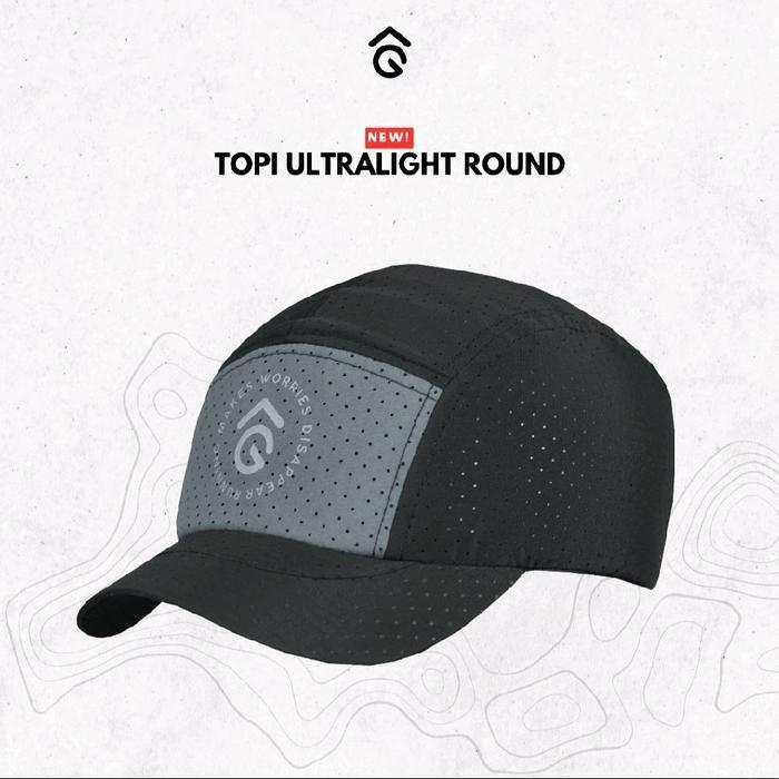 Topi Lari Ringan & Breathable - Angsana Series Round Running Cap