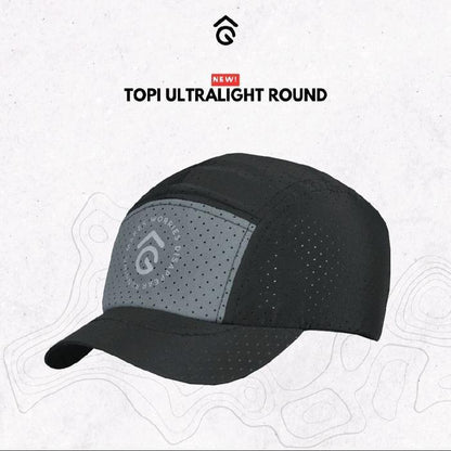 Topi Lari Ringan & Breathable - Angsana Series Round Running Cap