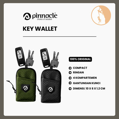 Dompet Gantungan Kunci - Pinnacle Key Wallet 4 Kompartemen