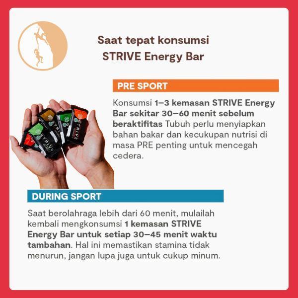 Strive Energy Bar Mix Bite Site - Camilan Instant Berenergi