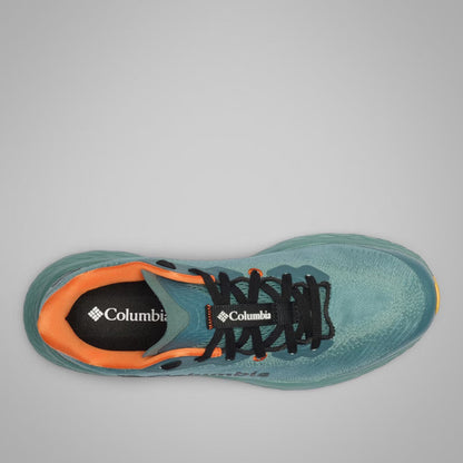 Sepatu Lari Pria/Trail Running - Columbia Men's Konos™ Featherweight™ Running Shoes (Metal/Tangy Orange)