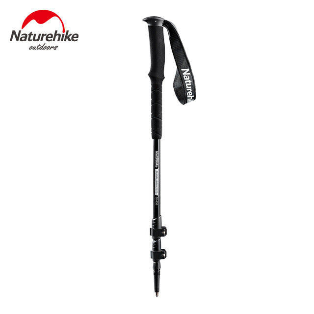 Tongkat Gunung/Hiking - Naturehike Qing Xue Base Three-Section 7075 Aluminum Alloy Trekking Pole / NH17D017-D