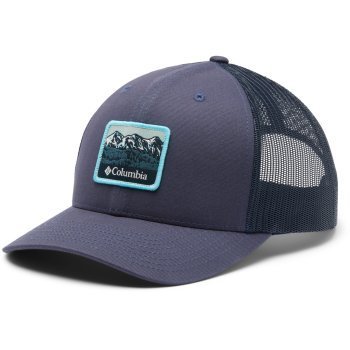 Topi Outdoor Unisex - Columbia Mesh Snap Back Cap High & Adjustable  (Nocturnal/Sisters)