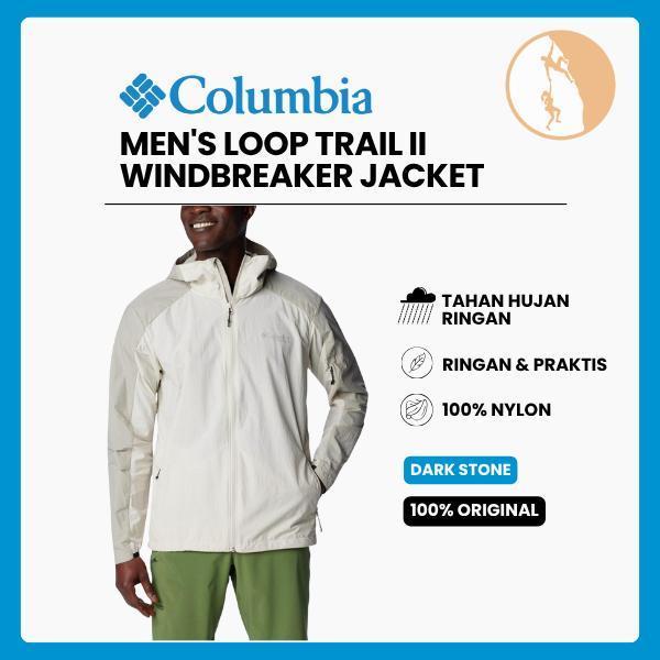 Jaket Outdoor/Hiking/Trail Running - Columbia Men's Loop Trail II Windbreaker Jacket
