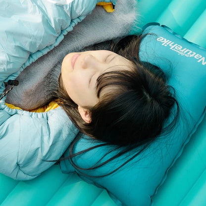 Bantal Traveling/Portable - Naturehike Sponge Automatic Inflating Pillow