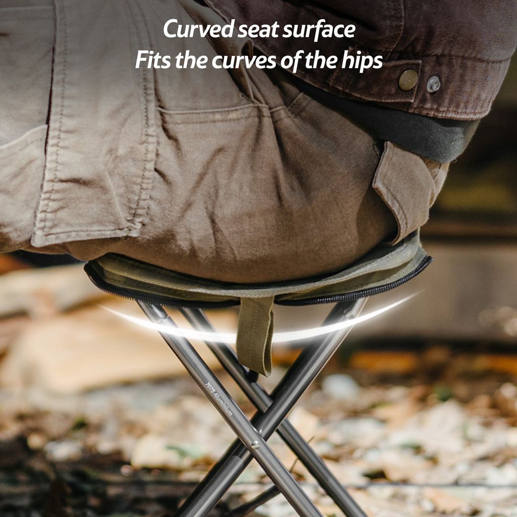 Meja Camping Portable - Yamami XL01 Ultralight Folding Camping Stool / Aluminum Alloy Mini Table