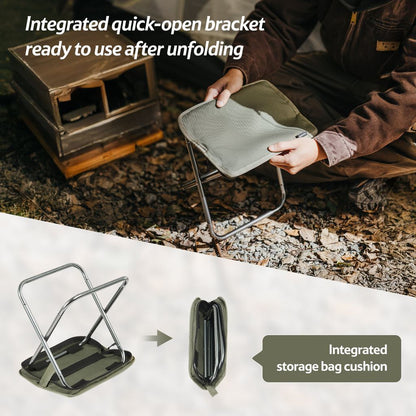 Meja Camping Portable - Yamami XL01 Ultralight Folding Camping Stool / Aluminum Alloy Mini Table