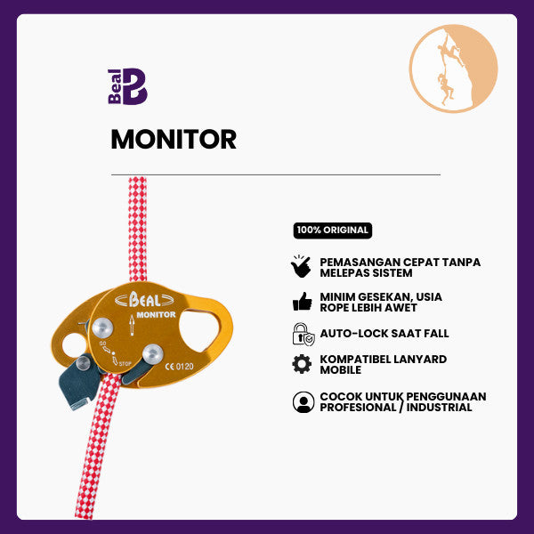 Fall Arrest Device / Alat Keselamatan - Beal Monitor