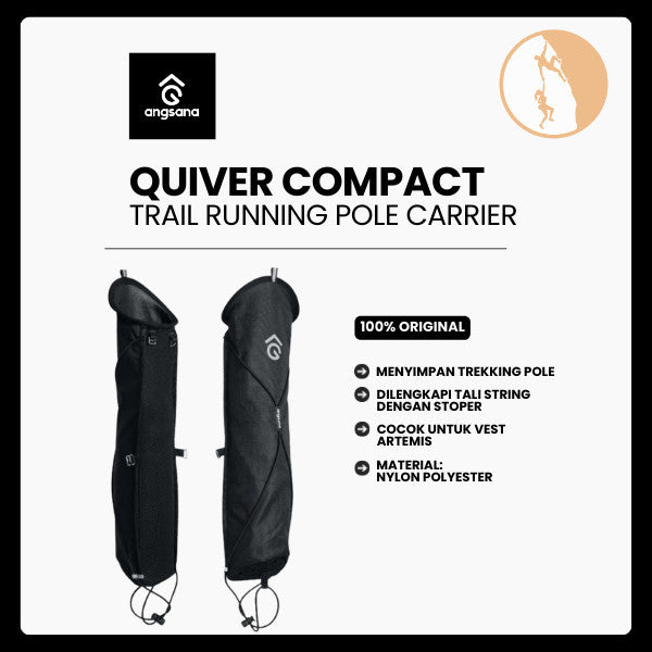 Tas Trekking Pole/Trail Running - Quiver Angsana Compact Series