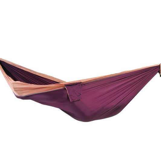 Ticket To The Moon - Original Hammock Plum / Peach, Hammock Outdoor Tidur Camping Ayunan, Ukuran 320x200 cm, Berat 600 g, Kualitas OEKO-TEX, Multifungsi dan Nyaman