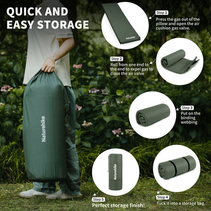 Matras Angin Camping - Naturehike D04 Thickened Self-inflating Cushion