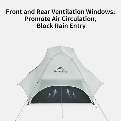 Tenda Camping/Ultralight Backpacking Tent - Naturehike Star River UL / Kapasitas 2 Orang