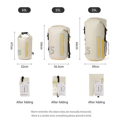 Tas Drybag Outdoor - Naturehike Backpack Waterproof Bag - 10L/15L/25L