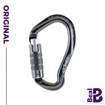 Karabiner Panjat - Beal Link 3-Matic - Asymmetrical Carabiner / Triple-Lock Mechanism