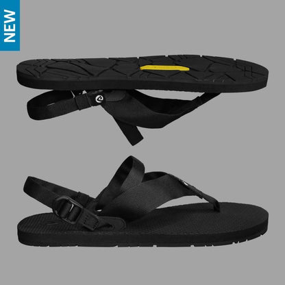 Pinnacle Sandal Dura Flat-Black
