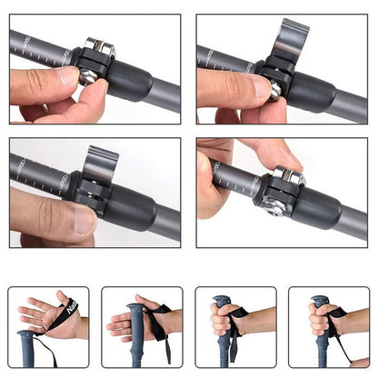Tongkat Gunung/Hiking - Naturehike Qing Xue Base Three-Section 7075 Aluminum Alloy Trekking Pole / NH17D017-D