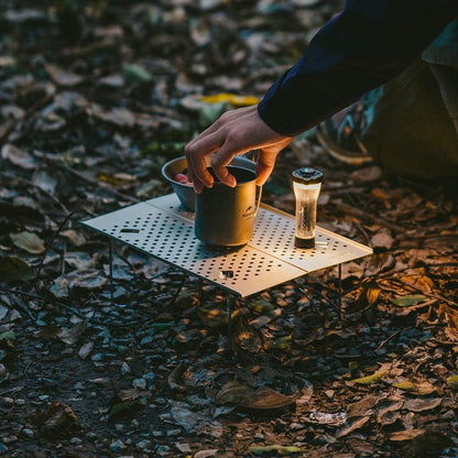 Meja Camping Portable - Yamami X01 Outdoor Camping Folding Table Aluminum Alloy Mini Table