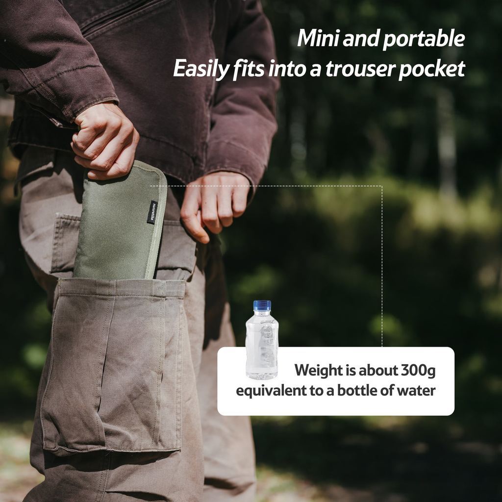 Meja Camping Portable - Yamami XL01 Ultralight Folding Camping Stool / Aluminum Alloy Mini Table
