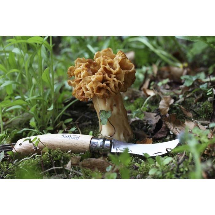 Opinel N°08 Mushroom Knife - Pisau Lipat Pemotong Jamur