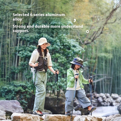 Tongkat Gunung/Hiking - Naturehike Qing Xue Base Three-Section Telescopic  Trekking Pole / CNK2550DS010