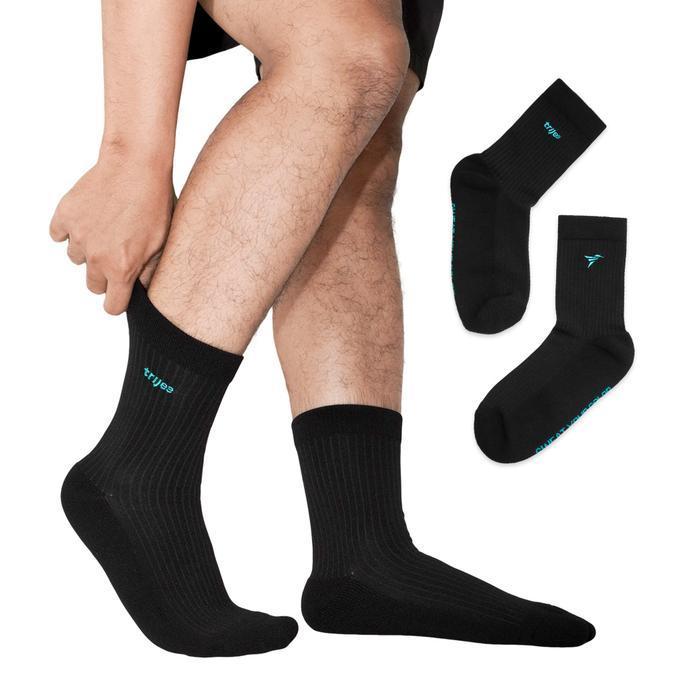 Kaos Kaki Olahraga - Trijee Sport Socks Quarter