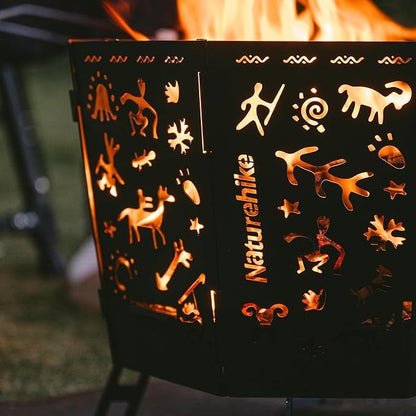 Tungku Lipat Outdoor - Naturehike Totem™ Portable Folding Fire Pit