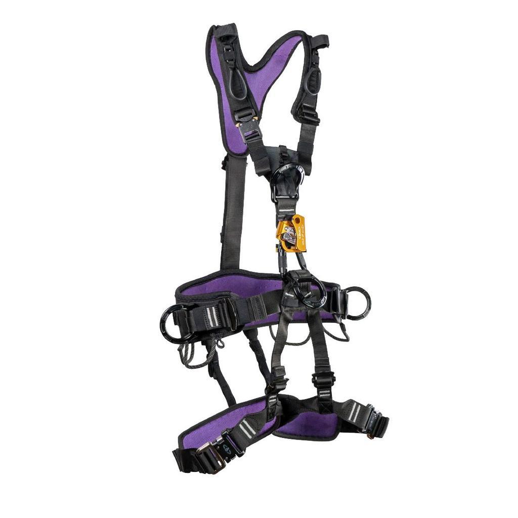 Harness Full Body - Beal SOLACE HOLD UP  (Purple) – Rope Access & Rescue Certified EN 361 / EN 358 / EN 813.