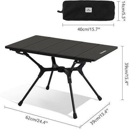 Meja Camping Portable - Yamami YL01 Lightweight Folding Camping Table (Meteorite Black)