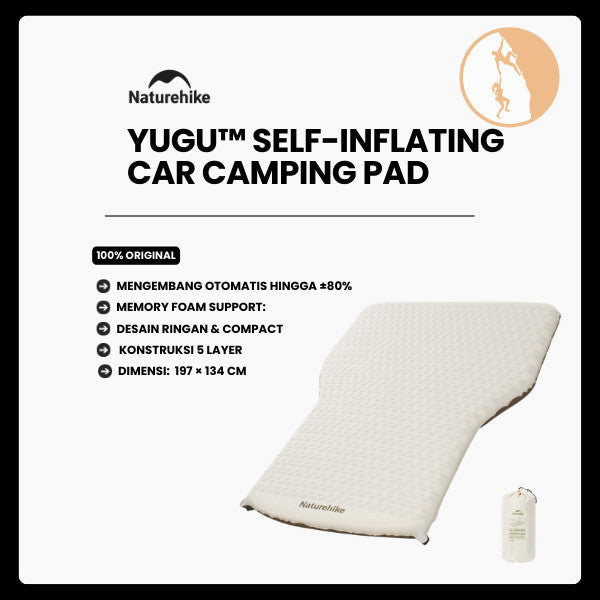 Matras Camping Mobil - Yugu™ Self-Inflating Car Camping Pad