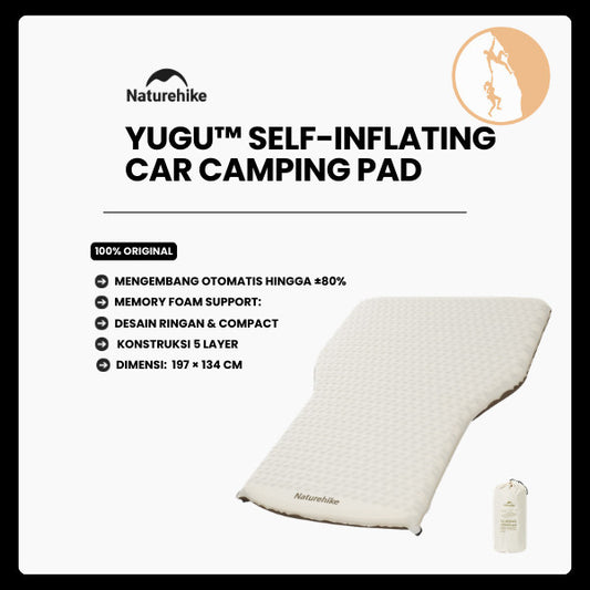 Matras Camping Mobil - Yugu™ Self-Inflating Car Camping Pad