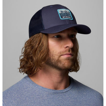 Topi Outdoor Unisex - Columbia Mesh Snap Back Cap High & Adjustable  (Nocturnal/Sisters)