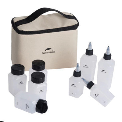 Set Botol Bumbu Praktis - Naturehike Shiwei Portable Seasoning Bottle Set / 8 in 1